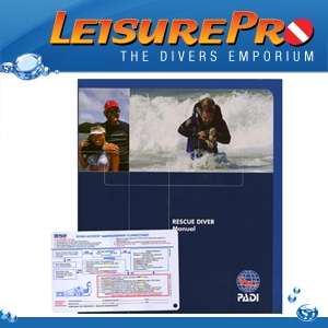 PADI Rescue Diver Manual Slate #70080  