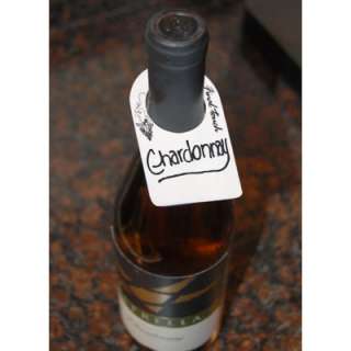 Wine Bottle Write On Marker ID Label Tags – Pack of 48 886245002715 