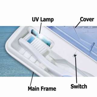 Anti Germ Oral Care Travel Ultraviolet UV Toothbrush Sanitizer 