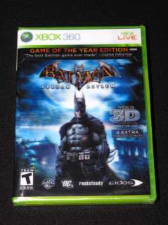 NEW Batman Arkham Asylum ORIGINAL 3D Lenticular Cover GAME OF THE 