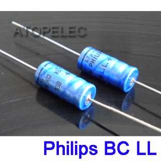 10pcs Philips BC LL KO 138 Axial Capacitor 47uF/63V  