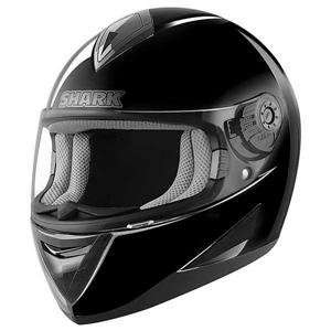  Shark S650 Fusion Solid Helmet   Small/Black: Automotive