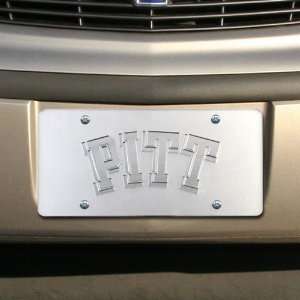    Pittsburgh Panthers Satin Mirrored License Plate