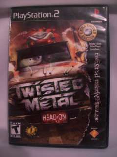 PLAYSTATION 2 PS2 TWISTED METAL HEAD ON GAME cha  
