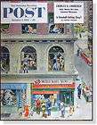 Oct 1954 S.E. Post Mag. COVER T. Utz art city center