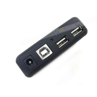 Port USB 2.0 High Speed HUB Powered + AC Adapter Free  