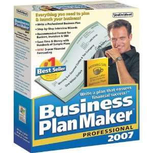  Individual Business PlanMaker Professional 2007 Deluxe Software