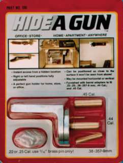 this hide a gun is a very useful tool when pertaining to personal 