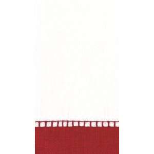   Linen Red Paper Guest Towels Packages; 15 per package