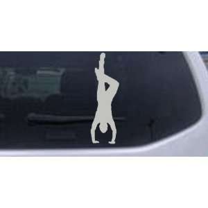  Dancer Hand Stand Silhouettes Car Window Wall Laptop Decal 