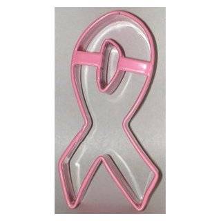 Products R & M Ribbon Cookie Cutter   Pink   Polyresin