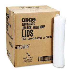  Dixie  Plastic Lids Cold Drink Cups, 12  & 16 oz., 1,200 