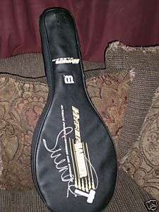 HTF Autographed Tennis Racquet/Case by Serena Williams  