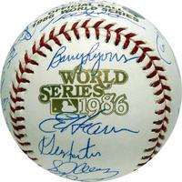 1986 NY Mets Team Signed Baseball STEINER COA 30 SIGS  