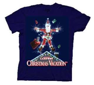 Christmas Vacation Clark Griswold Santa T Shirt  