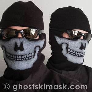 Unofficial Modern Warfare 2 Ghost Ski Mask Replica New  