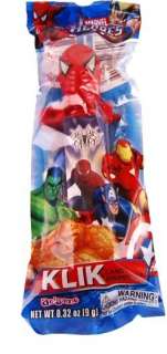 Marvel Heroes Klik Candy Dispenser Spiderman *New*  