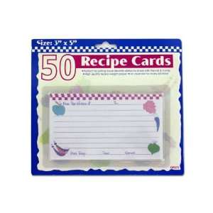  Recipe card set   Case of 48: Electronics