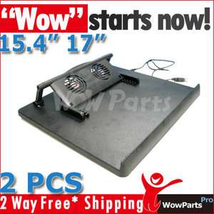 Pack 15.4 17 Laptop Cooling Fan Adjustable Stand Pad  