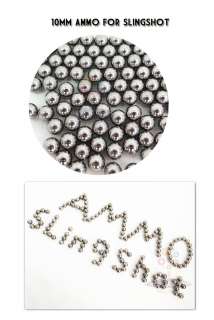 90pcs 10mm(2/5)steel ball AMMO For Slingshot Hunting  