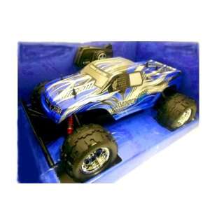   XQ Thunder XX All Wheel Drive Remote Control Truck Blue: Toys & Games