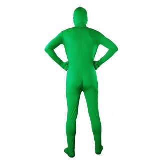 PHOTO STUDIO CHROMAKEY GREEN BODY SUIT FOR VIDEO EFFECT  
