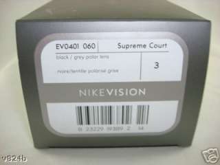 NIKE 0401 SUPREME COURT Black Polarized EV0401 060  