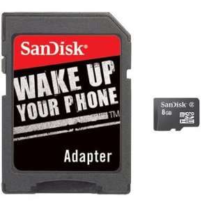  SanDisk flash memory card   8 GB   microSDHC   8 GB 