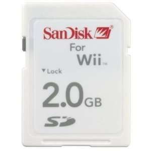  SanDisk 2GB SD Gaming Card Secure Digital for Wii Flash 