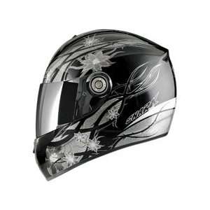  Shark RSI Motorcycle Helmet   Karma, Black/Silver 