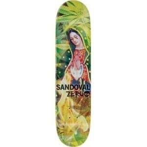  Zero Skateboards Sandoval Strange World 2 Deck Sports 
