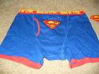 SuperMan Mens Super Hero Boxers Brief Underwear Medium M