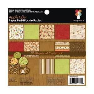  Imaginisce Apple Cider Paper Pad 6X6 36 Sheets; 3 Items 