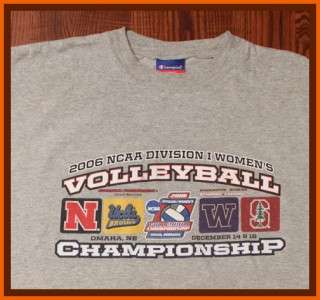 NCAA Final Four Womens Volleyball Championship T Shirt Large  