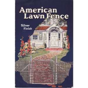  1931 American Lawn Fence American Steel & Wire Brochure 