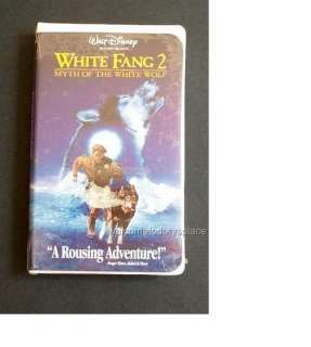 White Fang 2 Myth of the White Wolf VHS 1994 NEW SEALED  