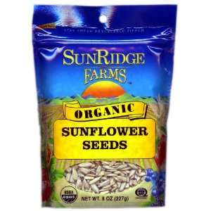 Organic Sunflower Seeds  raw: Grocery & Gourmet Food