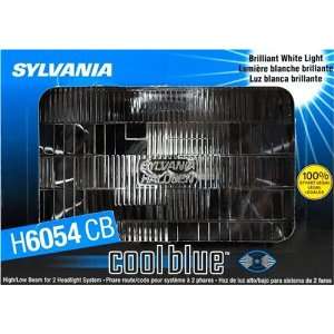 Sylvania H6054CB Cool Blue 65 Watt High Performance Halogen Headlight 
