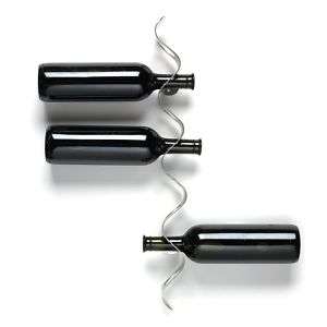 black + blum Stainless Steel Bar Wine Bottle Rack Flow  