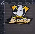 A613 NHL Anaheim Mighty Ducks II Logo Iron On Patch
