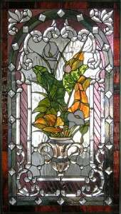VICTORIAN STYLE STAINED GLASS WINDOW BP163C  