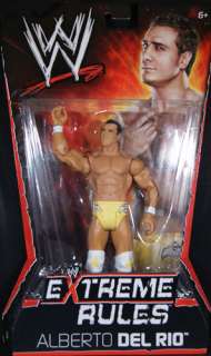   DEL RIO   WWE PAY PER VIEW 10 (PPV) MATTEL TOY WRESTLING ACTION FIGURE