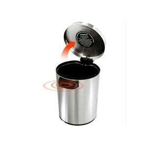  Gallon Round Stainless Steel Touchless Trashcan TX