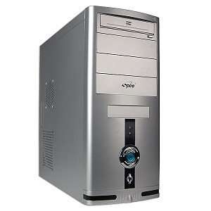   Silver Fin II SP 102S 10 Bay ATX Mid Tower Case (Silver) Electronics