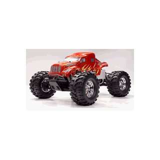  Remote Control Truck Mad Beast Red: Toys & Games