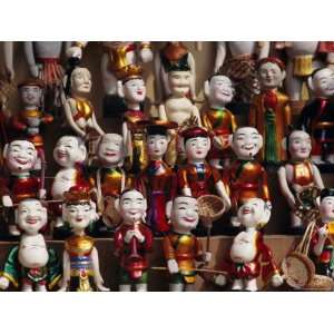  Wooden Water Puppets, North Vietnam, Vietnam, Indochina 