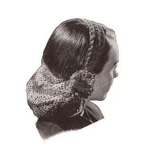  Vintage Crochet PATTERN to make   Snood Head Band Hair Net 
