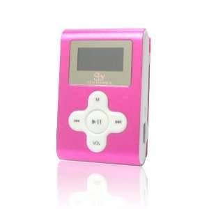   Clip On Player with Voice Recorder (Pink)  Players & Accessories
