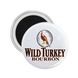  Wild Turkey Bourbon Whisky Souvenir Magnet 2.25 Free 